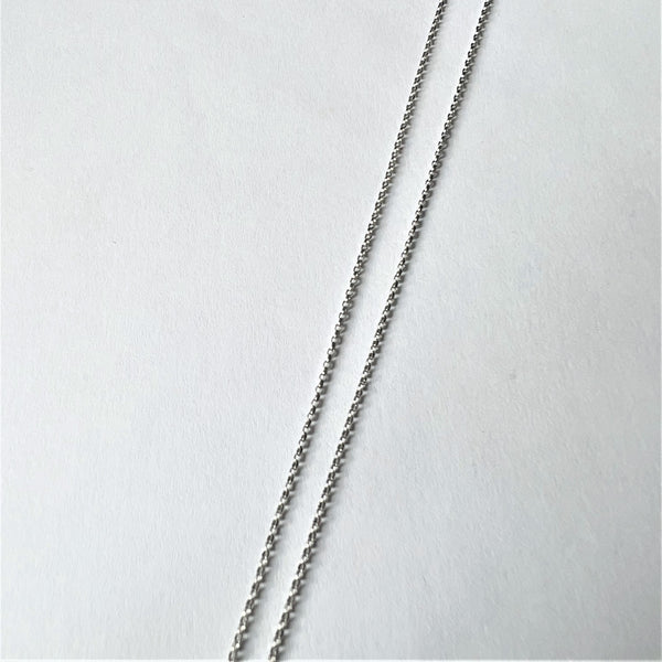 Collier Pendentif Or blanc
