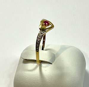 Bague Rubis Or jaune