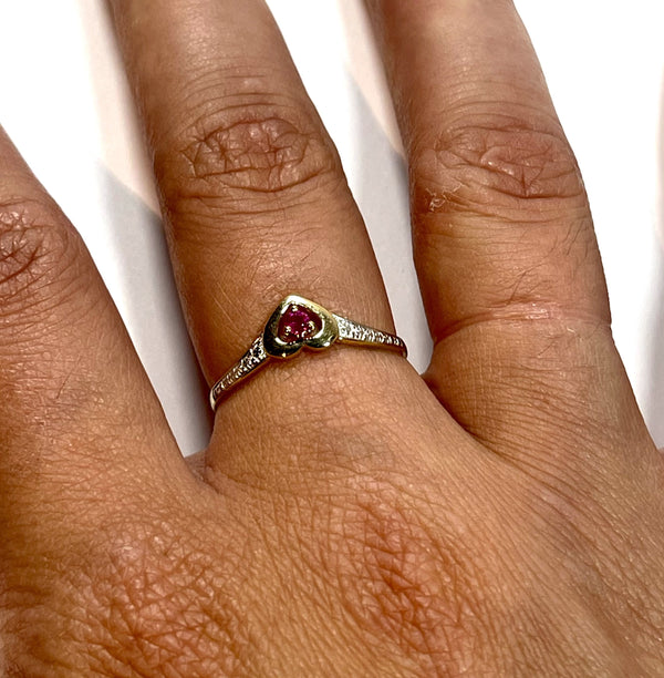 Bague Rubis Or jaune