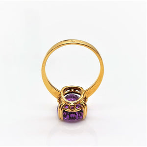 Bague Améthyste Or jaune