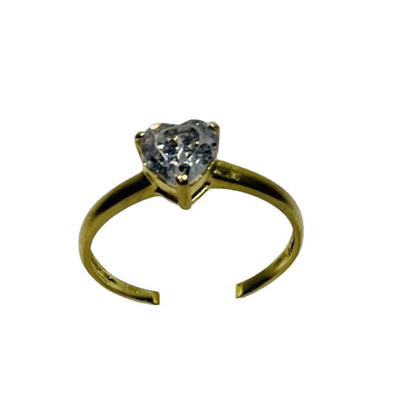 Bague Or Jaune avec Oxyde