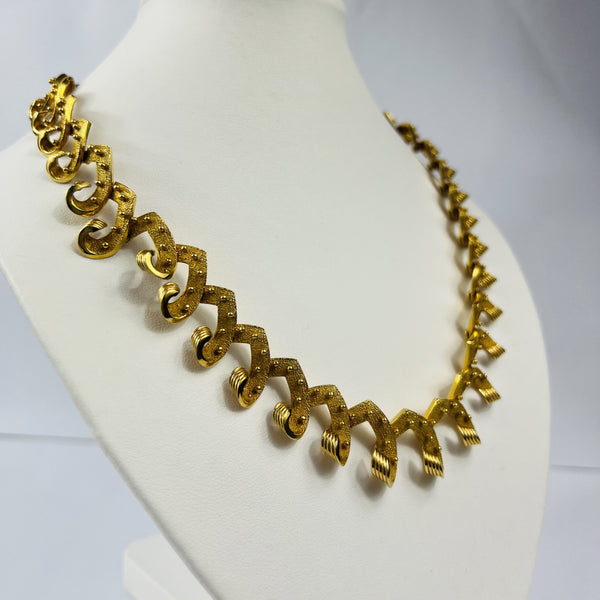 Collier Or Jaune 18K 45CM poinçon maitre