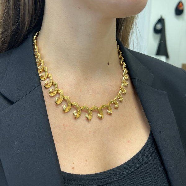 Collier Or Jaune 18K 45CM poinçon maitre