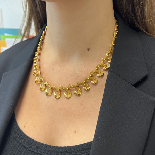 Collier Or Jaune 18K 45CM poinçon maitre