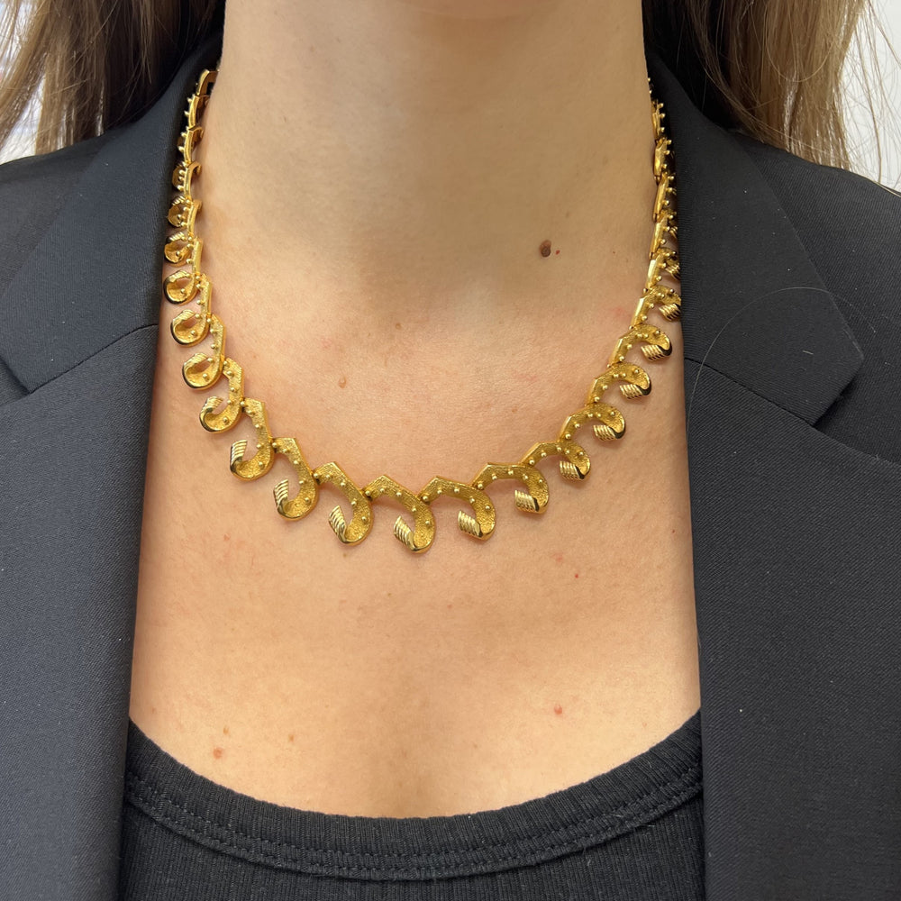 Collier Or Jaune 18K 45CM poinçon maitre