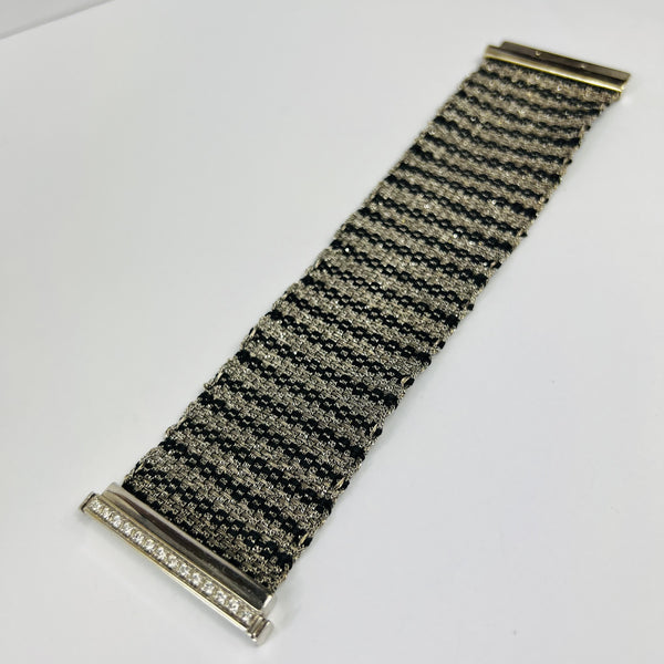 Bracelet Manchette avec Diamants
