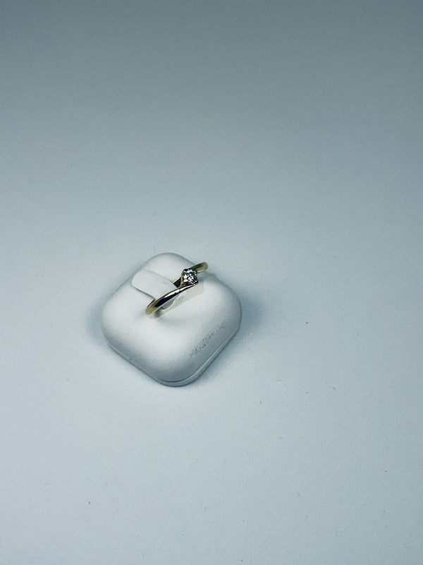 Bague Solitaire 0,10cts