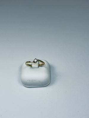 Bague Solitaire 0,10cts