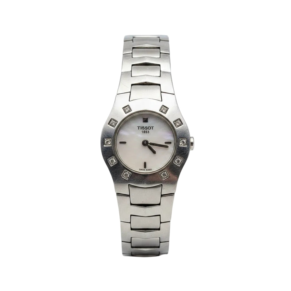 Montre Tissot Mother of Pearl et Diamond Bezel