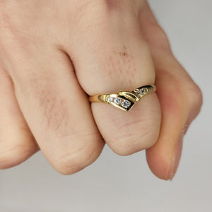 Bague en Or avec Oxydes