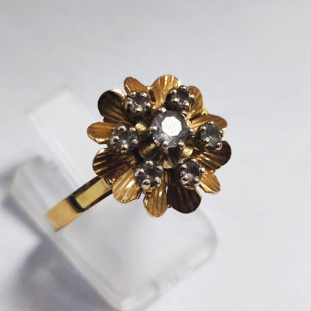 Bague chou avec oxydes