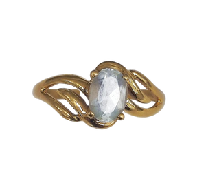 Bague en Or jaune 18K Oxyde de zirconium
