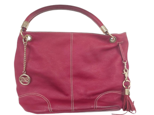 Sac à main Lancel French Air rouge en cuir