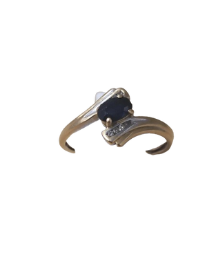 Bague en Or Jaune 18K avec Diamants 1.77 Grs