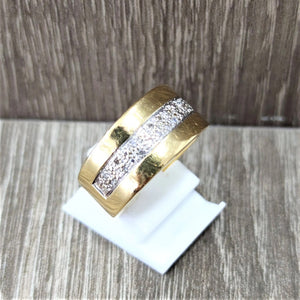 Bague Balmain Or jaune 18K avec Diamants T55