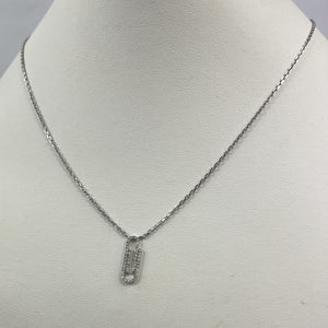 Collier Redline Trombone avec Diamants