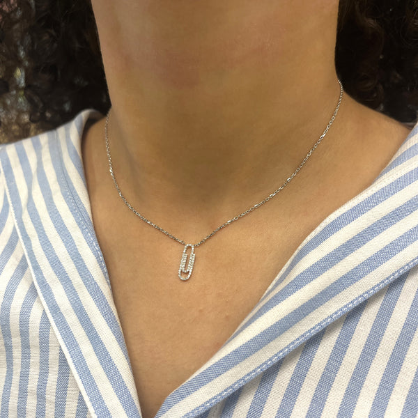 Collier Redline Trombone avec Diamants