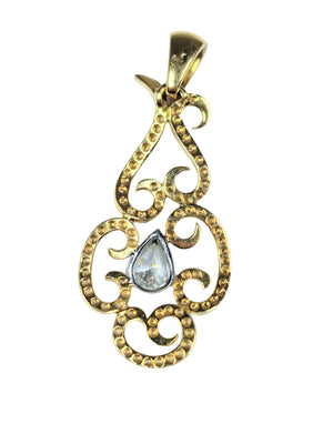Pendentif Or jaune 103 Diamants