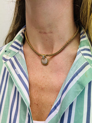 Collier Or avec Diamants