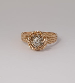 Bague Or et Diamant