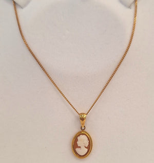 Chaine + Pendentif Camée