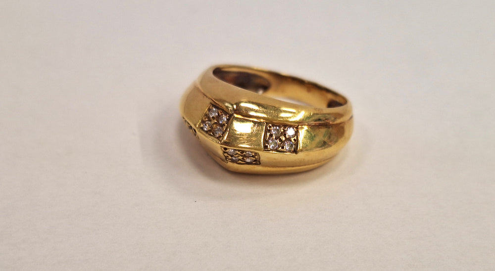 Bague Or et Diamants