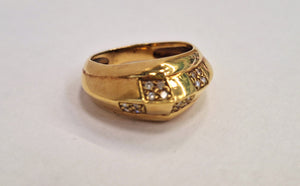 Bague Or et Diamants