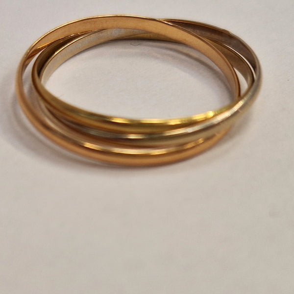 Bague 3 Ors Triple Anneaux