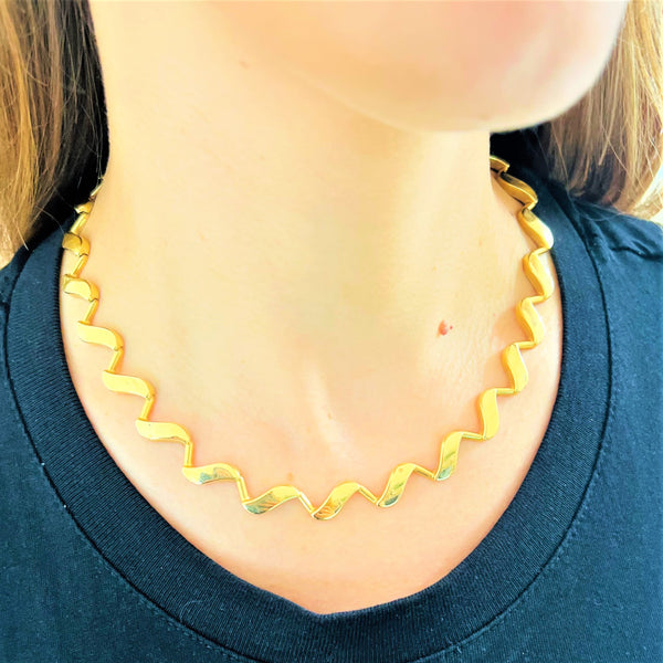 Collier Or jaune 750/1000