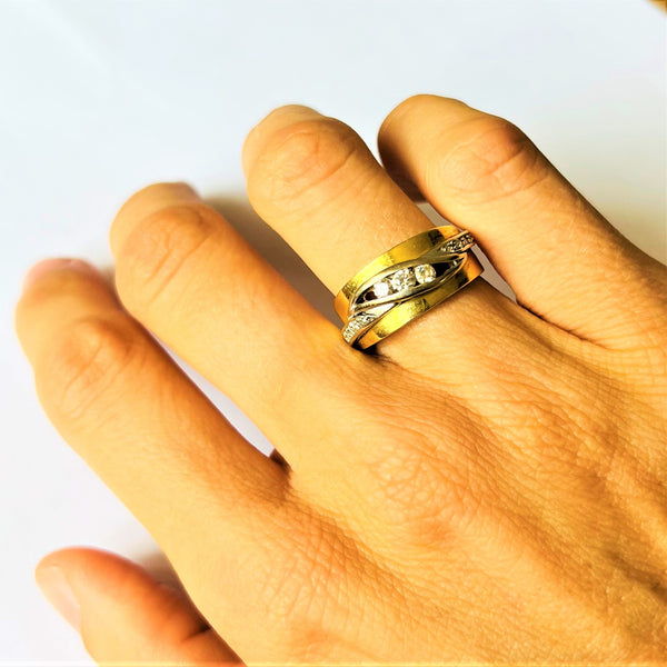 Bague Diamants 2 Ors