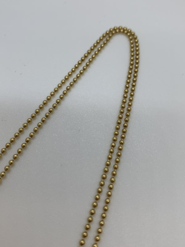 Collier Or avec Perles