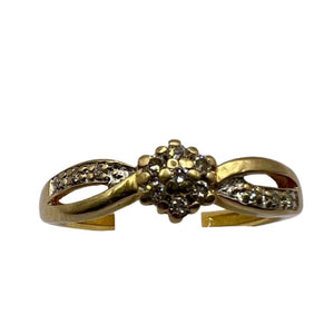 Bague Or avec Diamants