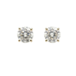 Boucles d'oreilles en or jaune 18 K - 1.27 G