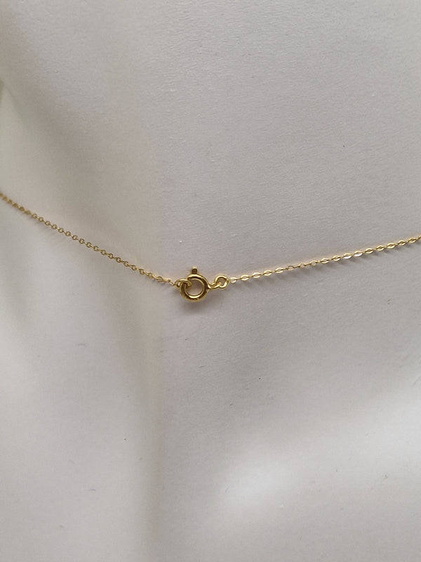 Collier Or avec Emeraude