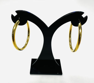 Créoles Or jaune