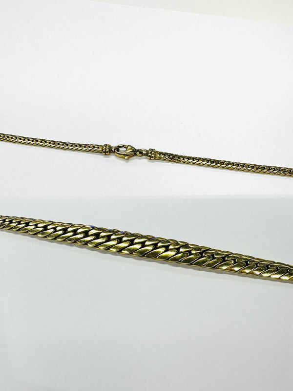 Collier Or Maille Anglaise