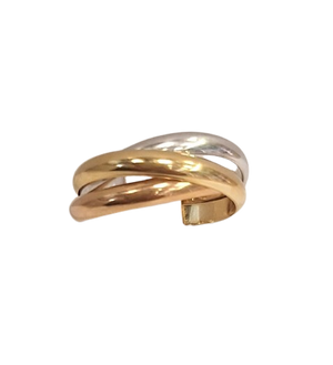Bague Alliance en 3 Ors 18K