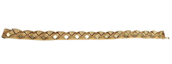 Bracelet Manchette Or Jaune
