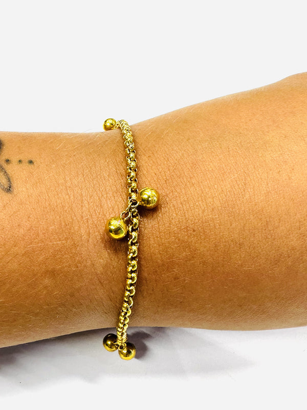 Bracelet Breloque Or