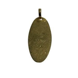 Pendentif Vierge Marie Or Jaune