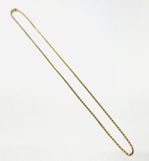 Chaîne Or Maille Forçat