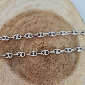 Bracelet Or Maille Grain de Café