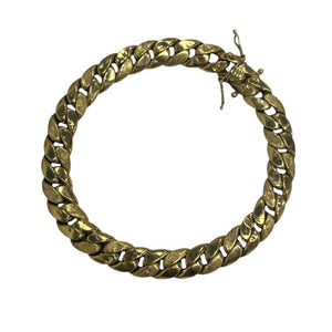 Bracelet Or Maile Gourmette