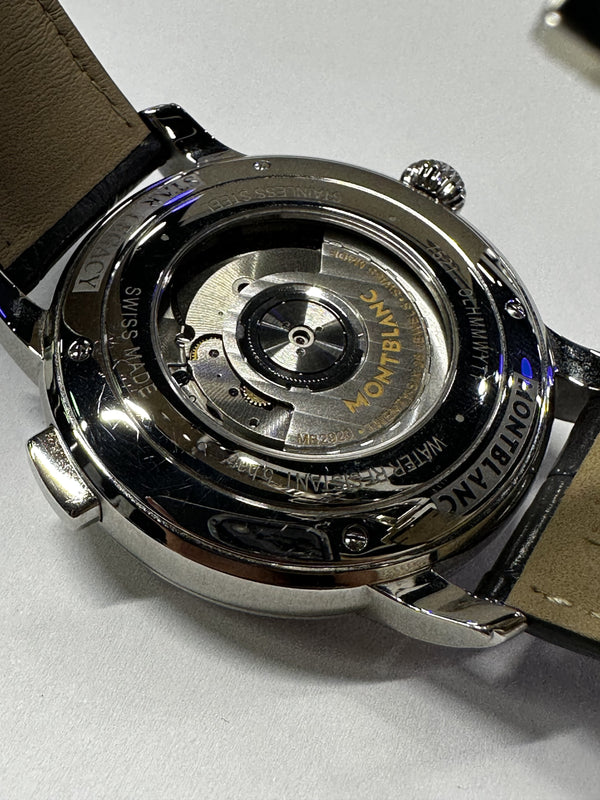 Montre Montbanc Star Legacy Alligator Grey Orbis Terrarum 128675