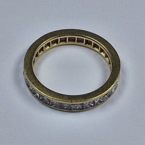 Alliance tour complet avec diamants 0,03 carat
