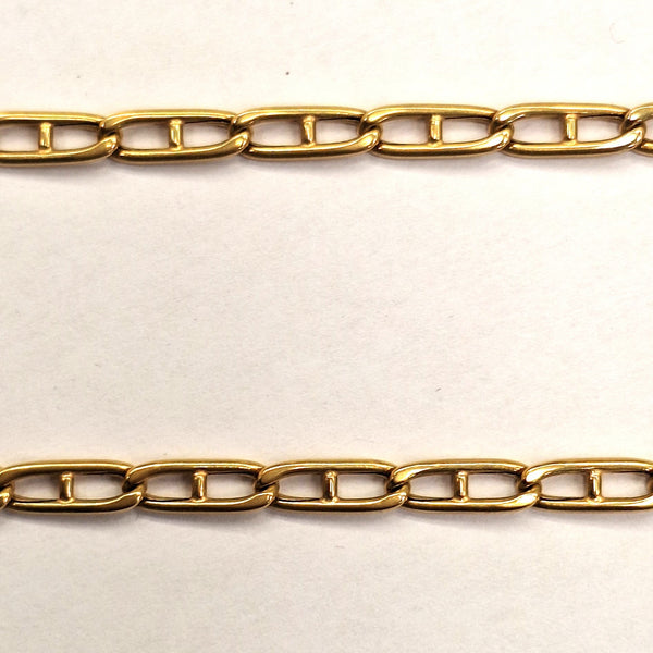 Collier or Maille Marine