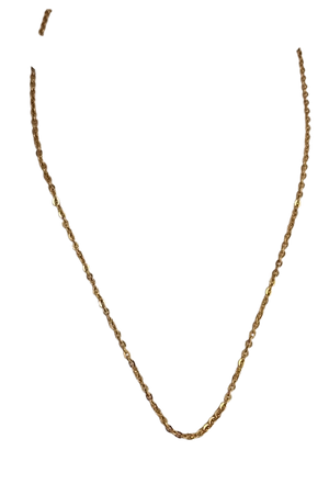 Collier or Maille Jaseron
