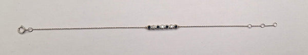 Bracelet avec Saphir et Diamants
