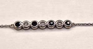 Bracelet avec Saphir et Diamants