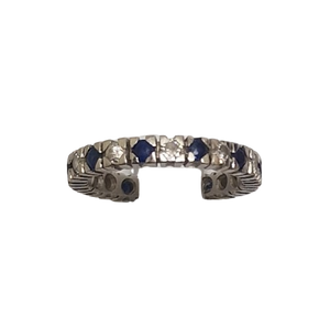 Bague en Or Gris 18K Taille-51